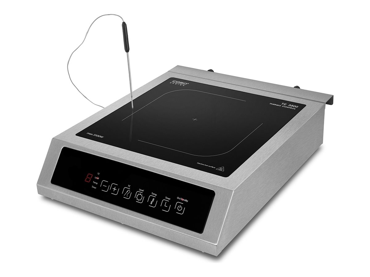 Caso Thermo Control Hob TC 3500 Number of burners / cooking zones 1 Touch control Black / Stainless steel Induction
