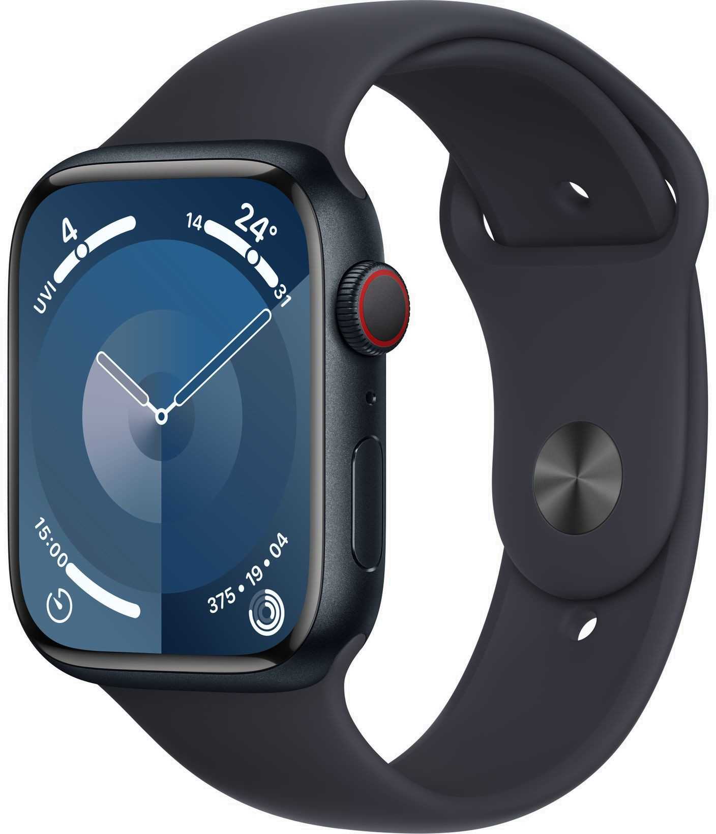Apple Watch Series 9 Smart watch GPS (satellite) Always-On Retina 45mm Waterproof