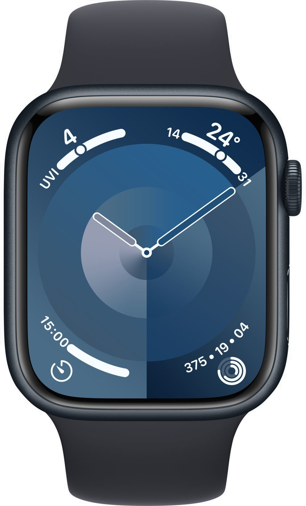 Apple Watch Series 9 Smart watch GPS (satellite) Always-On Retina 45mm Waterproof