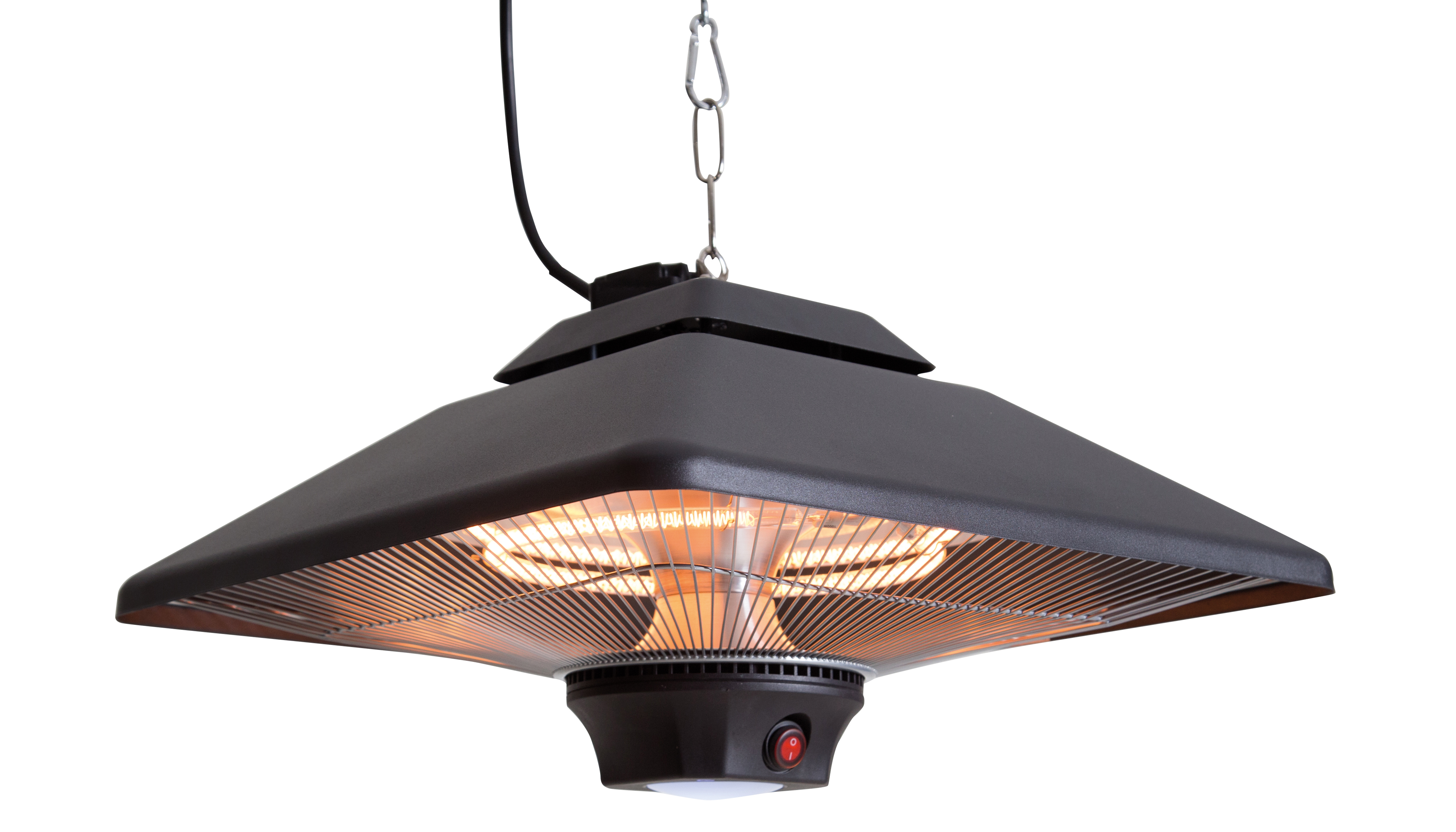 SUNRED Heater CE17SQ-B, Spica Bright Hanging  Infrared 2000 W Black IP24