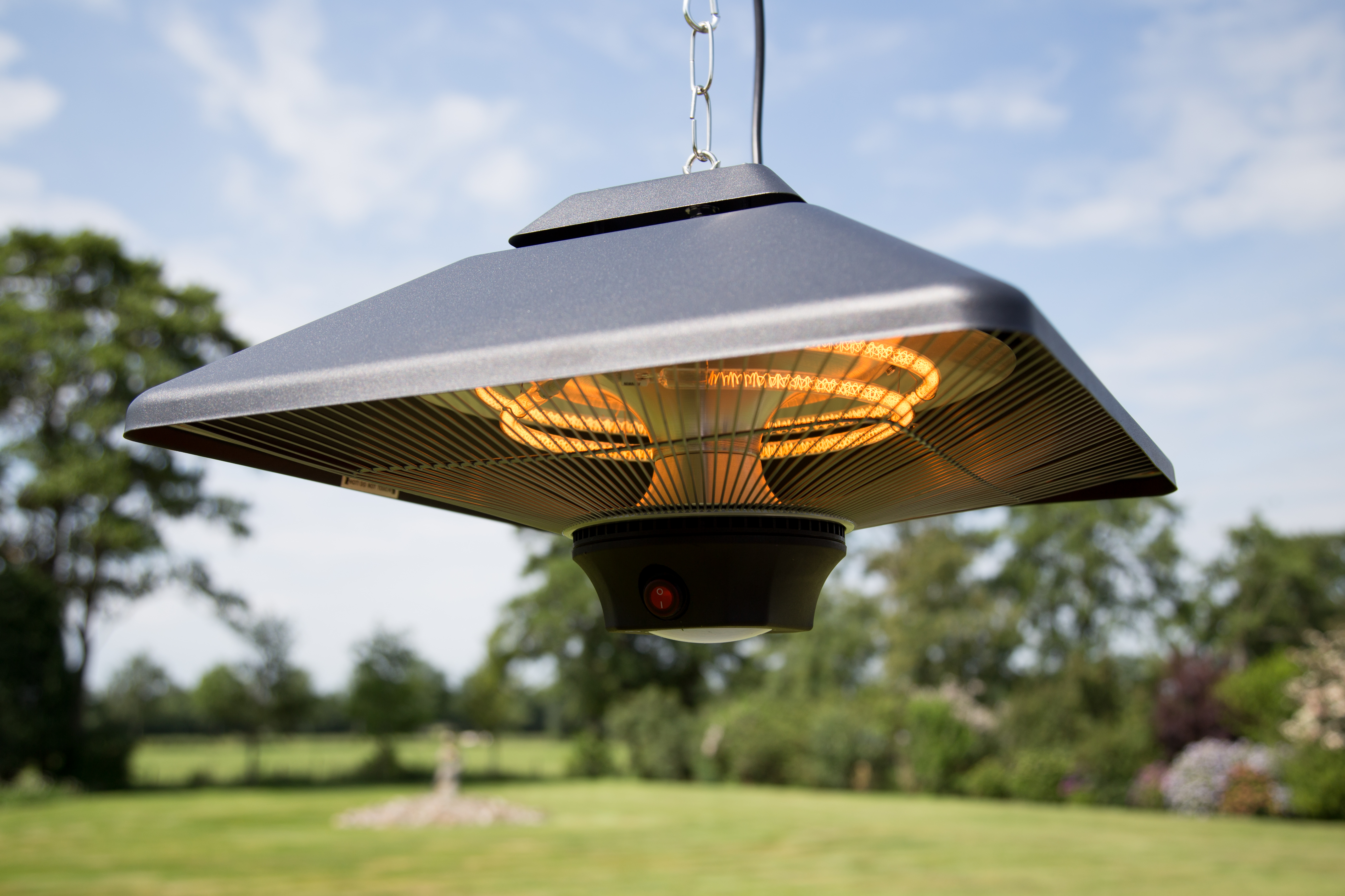 SUNRED Heater CE17SQ-B, Spica Bright Hanging  Infrared 2000 W Black IP24