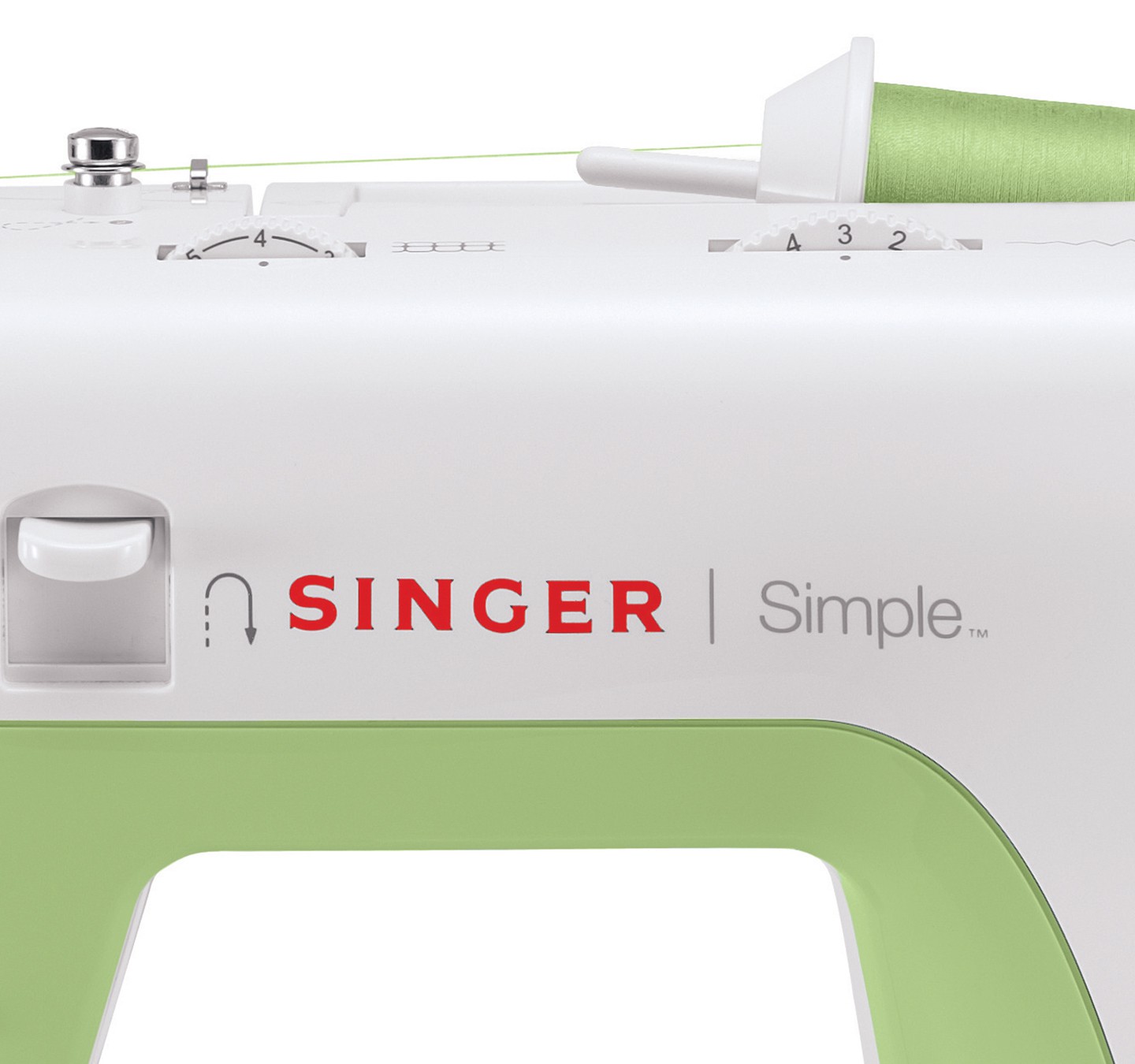 Singer Sewing Machine Simple 3229 Number of stitches 31 Number of buttonholes 1 White / Green