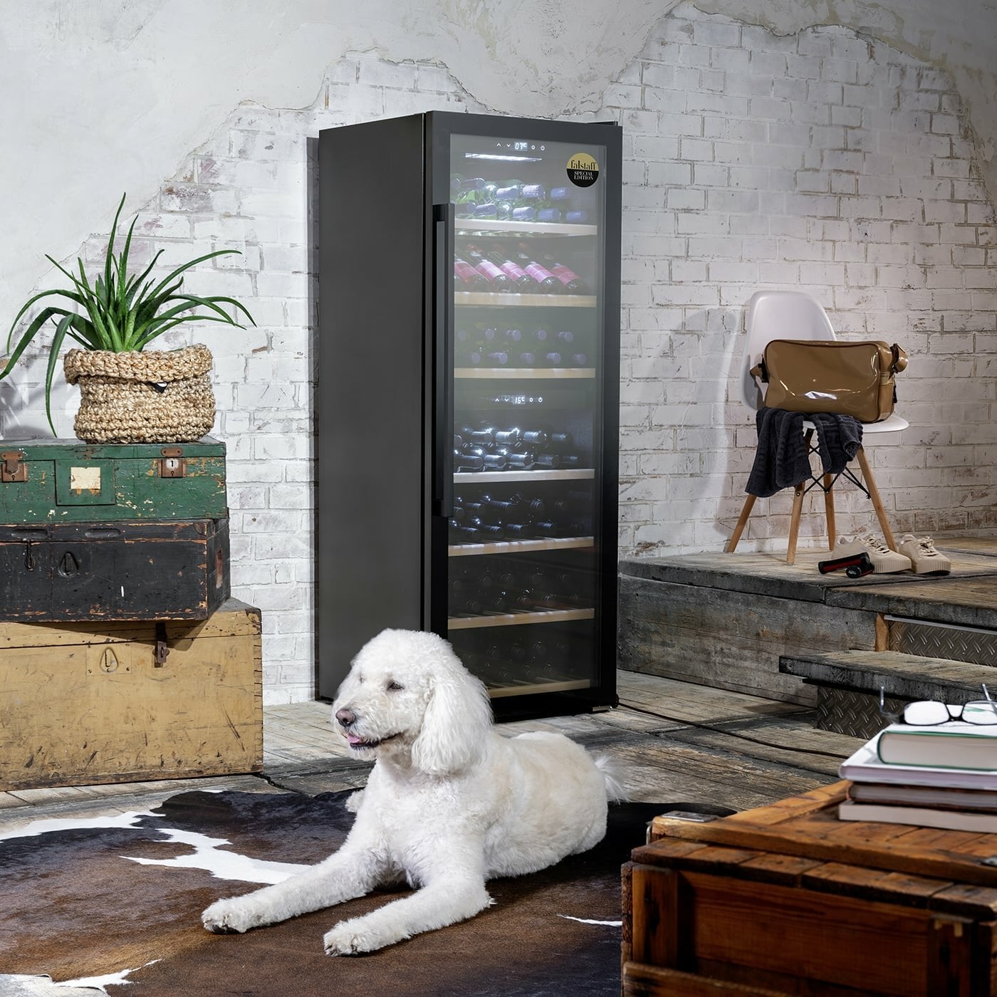 Caso Smart Wine Cooler WineExclusive 126 Energy efficiency class G Free standing Bottles capacity 126 bottles Cooling type Compressor technology Black