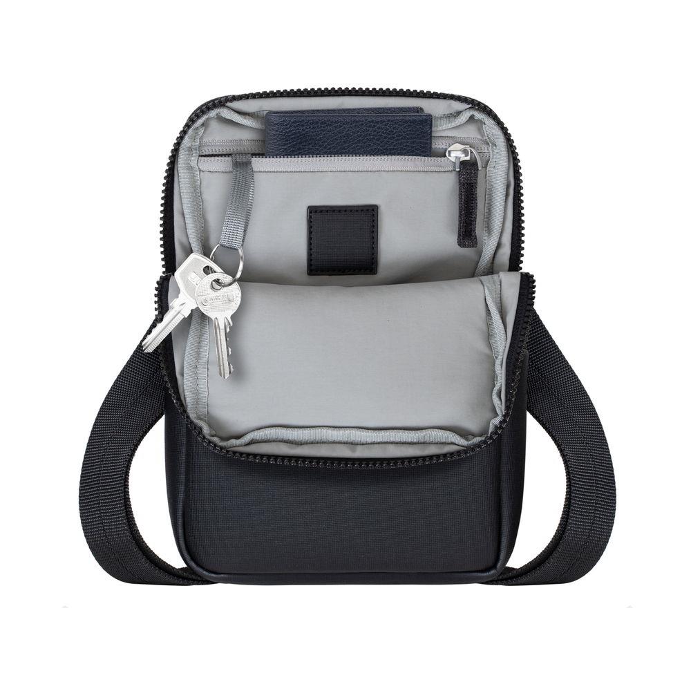 Tablet Case Crossbody 8 / 8810 Black Melange Rivacase