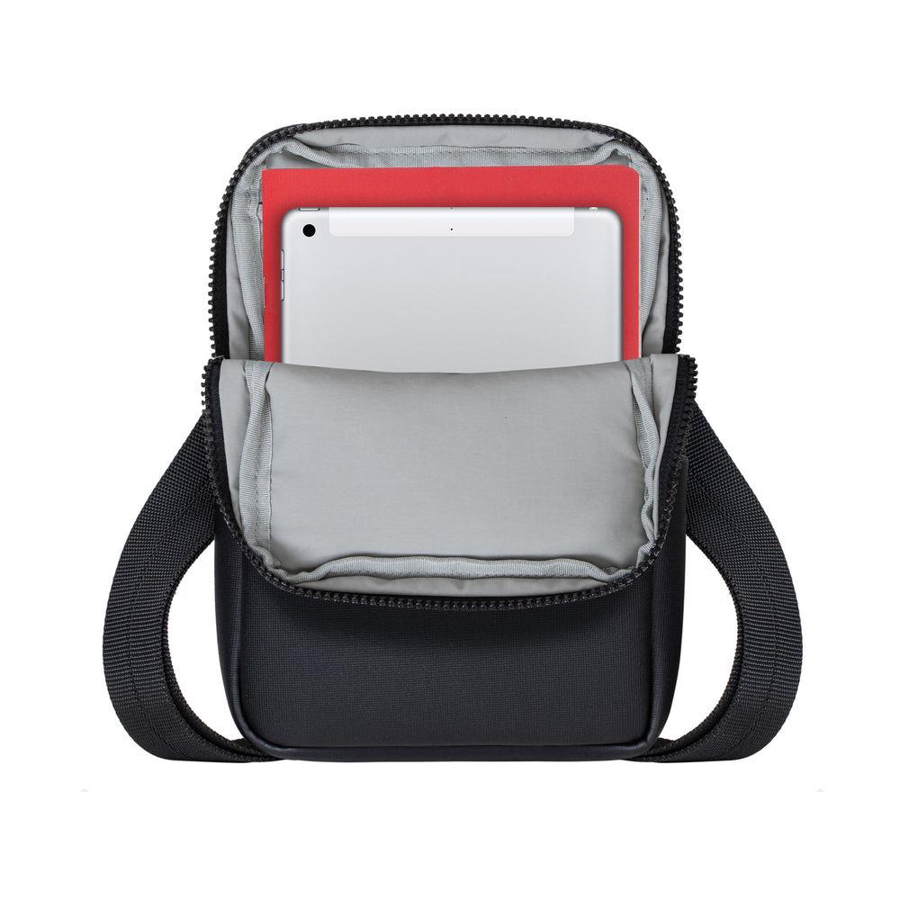 Tablet Case Crossbody 8 / 8810 Black Melange Rivacase