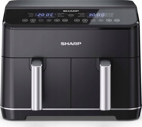 Sharp   Air Fryer   AF-GD82AE-B   Power 1800 W   Capacity 8 L   Black