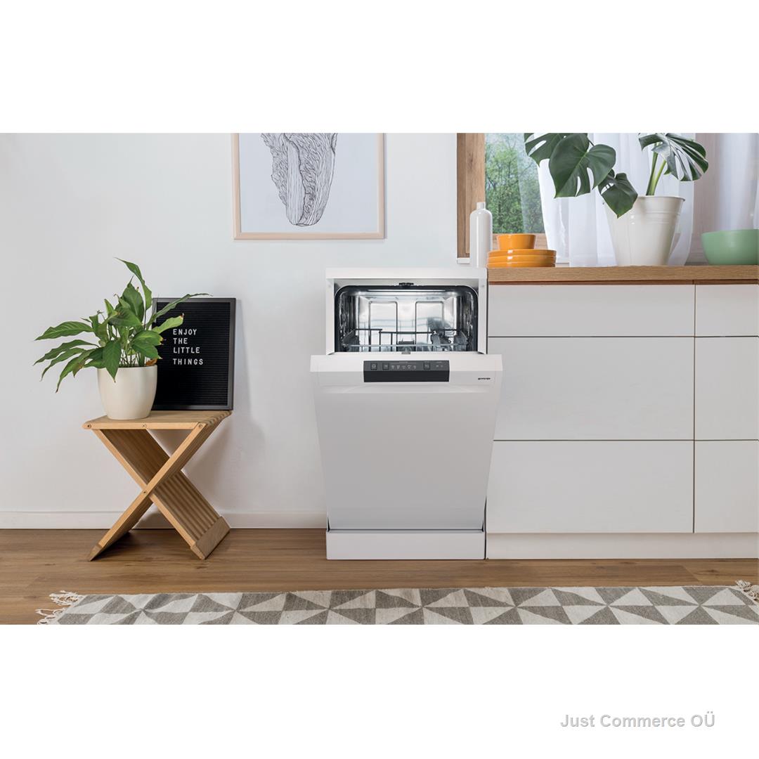 Gorenje GS520E15W Dishwasher, E, Free standing, Width 45 cm, Number of place settings 9, White