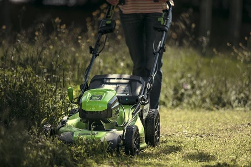 Cordless Lawnmower with Drive 60V 51 cm Greenworks GD60LM51SP - 2514307