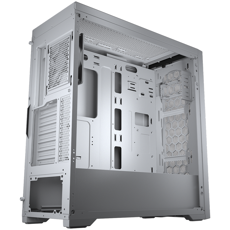 COUGAR   MX330-G Pro White   PC Case   Mid Tower  /  Mesh Front Panel  /  1 x 120mm Fan  /  TG Left Panel