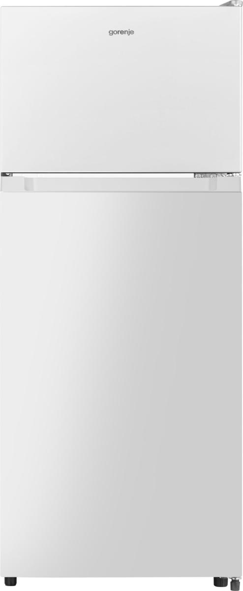 Gorenje   Refrigerator   RF212EPW4   Energy efficiency class E   Free standing   Double Door   Height 117 cm   Fridge net capacity 96 L   Freezer net capacity 28 L   36 dB   White