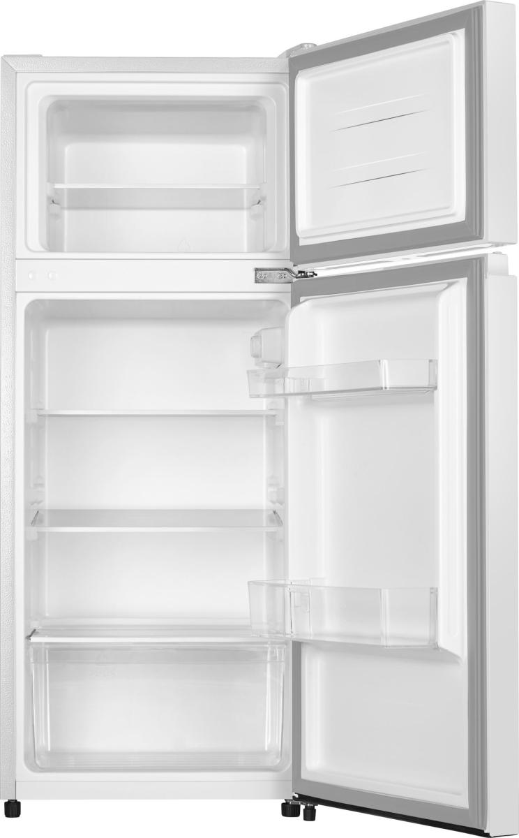 Gorenje   Refrigerator   RF212EPW4   Energy efficiency class E   Free standing   Double Door   Height 117 cm   Fridge net capacity 96 L   Freezer net capacity 28 L   36 dB   White