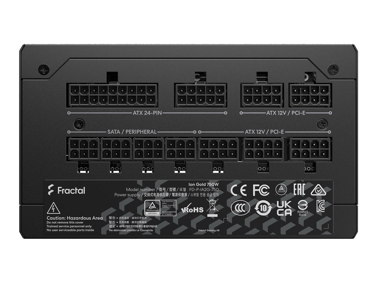 Fractal Design Fully modular PSU ION Gold 750W 750 W