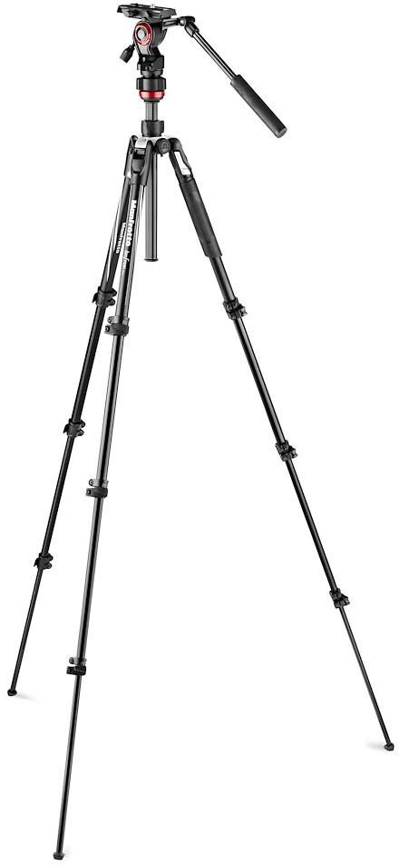 Manfrotto MVKBFRL-LIVE tripod Digital / film cameras 3 leg(s) Black, Silver