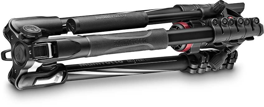 Manfrotto MVKBFRL-LIVE tripod Digital / film cameras 3 leg(s) Black, Silver
