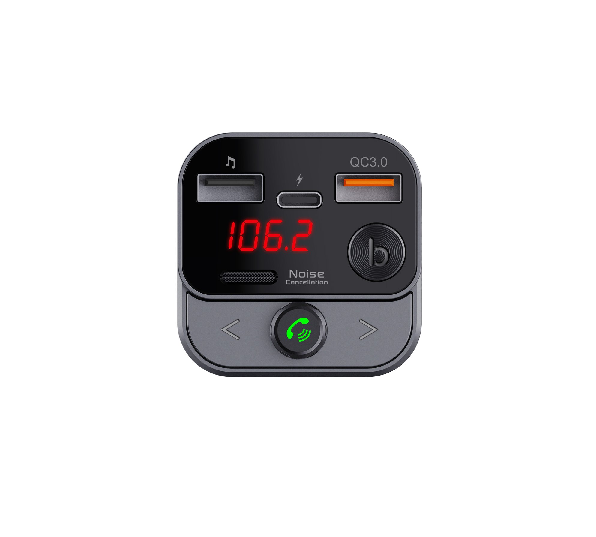 FM Modulators Swissten FM Transmitter 2xUSB-A  /  USB-C 30W