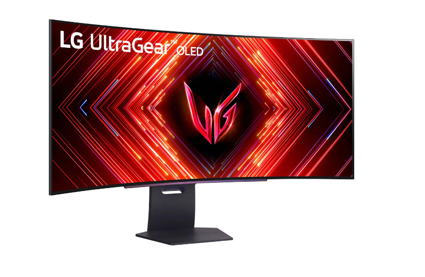 Monitor LG 45GS95QE-B 45 Gaming / Curved / 21 : 9 Panel OLED 3440x1440 21:9 240Hz 0.03 ms Swivel Height adjustable Tilt Colour Black 45GS95QE-B