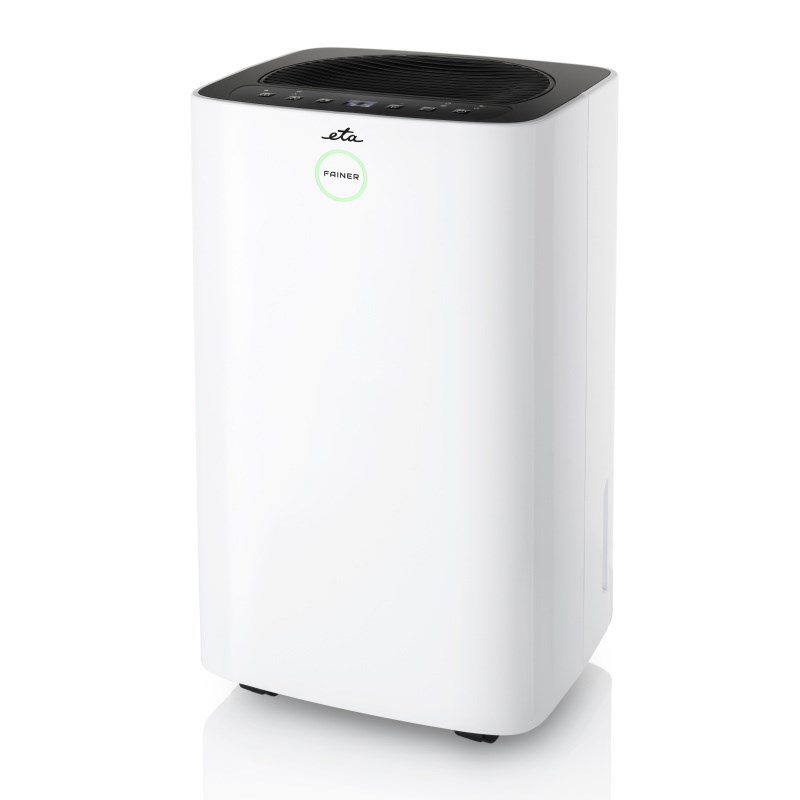 ETA Dehumidifier   ETA263090000 Fainer   Power 180 W   Suitable for rooms up to 150 m³   Suitable for rooms up to 60 m²   Water tank capacity 2 L   White