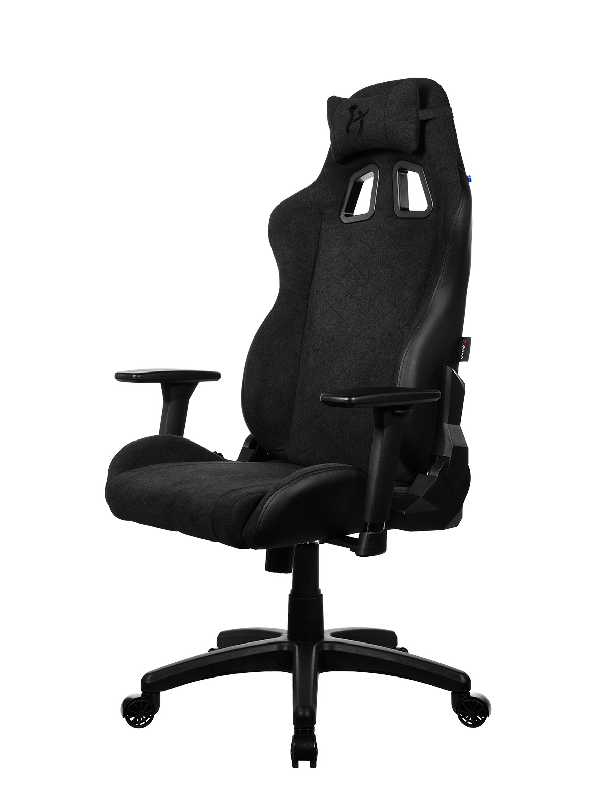 Arozzi Soft Fabric   Gaming Chair   Avanti SoftFabric   Pure Black