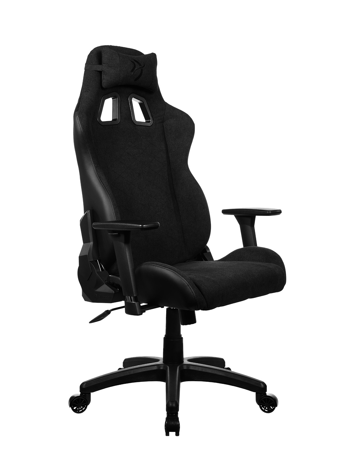 Arozzi Soft Fabric   Gaming Chair   Avanti SoftFabric   Pure Black