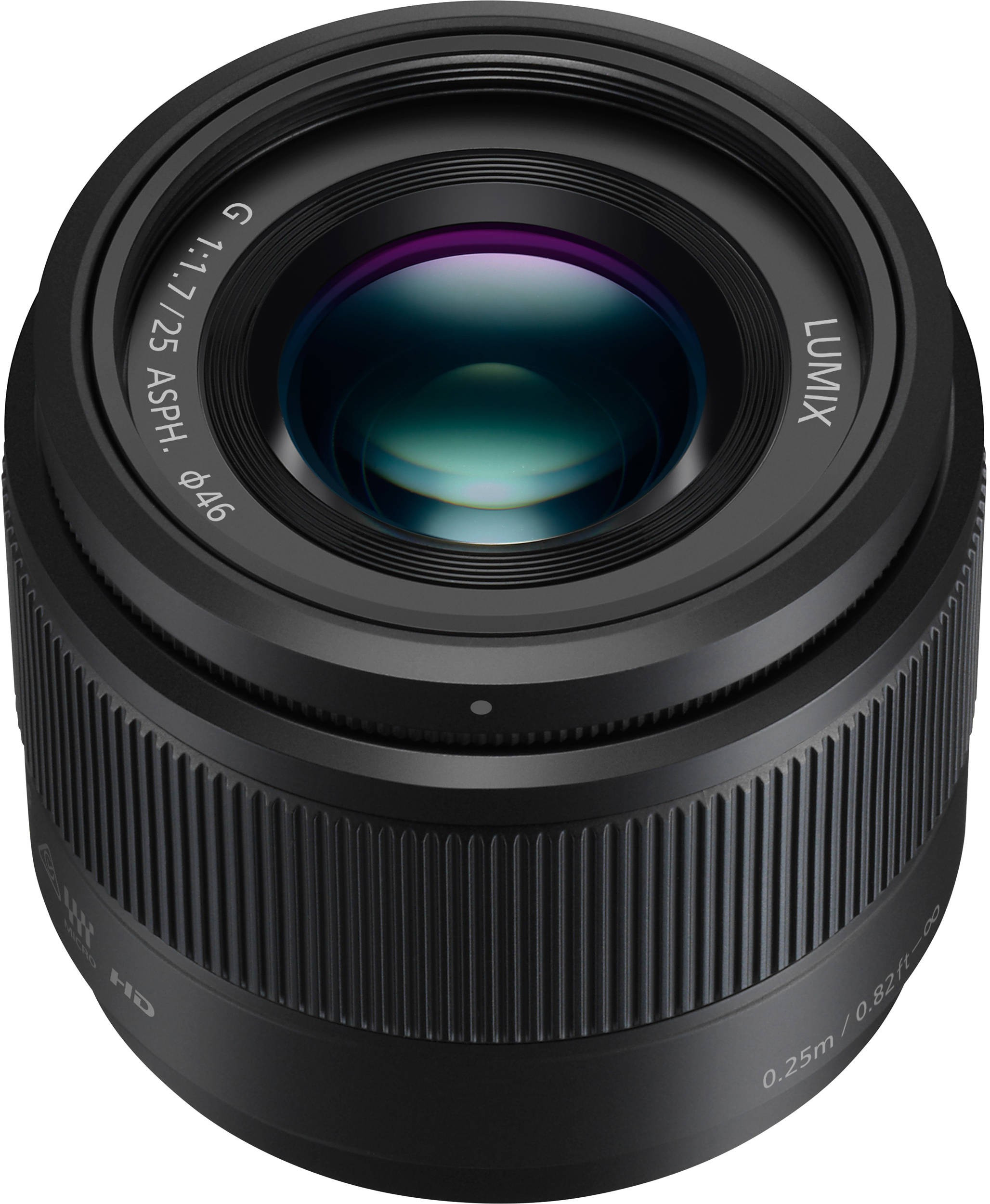 Panasonic Lumix G 25mm f / 1.7 ASPH. White Box, black