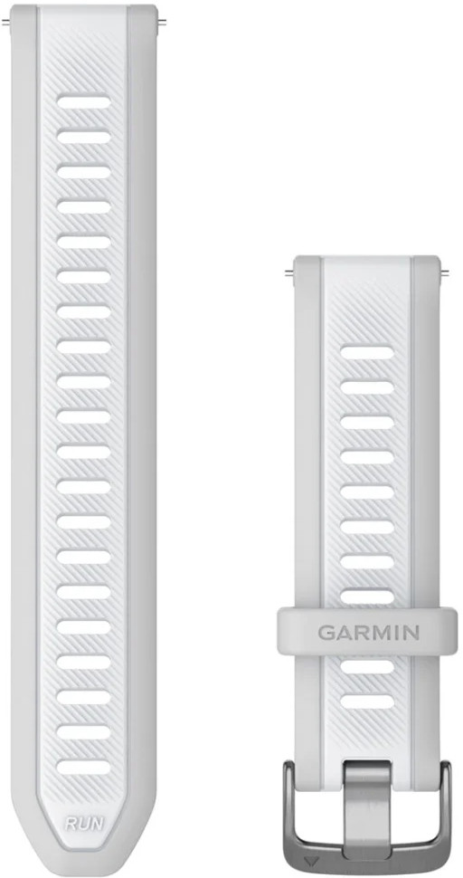 Garmin watch strap Quick Release 20, mist gray / whitestone