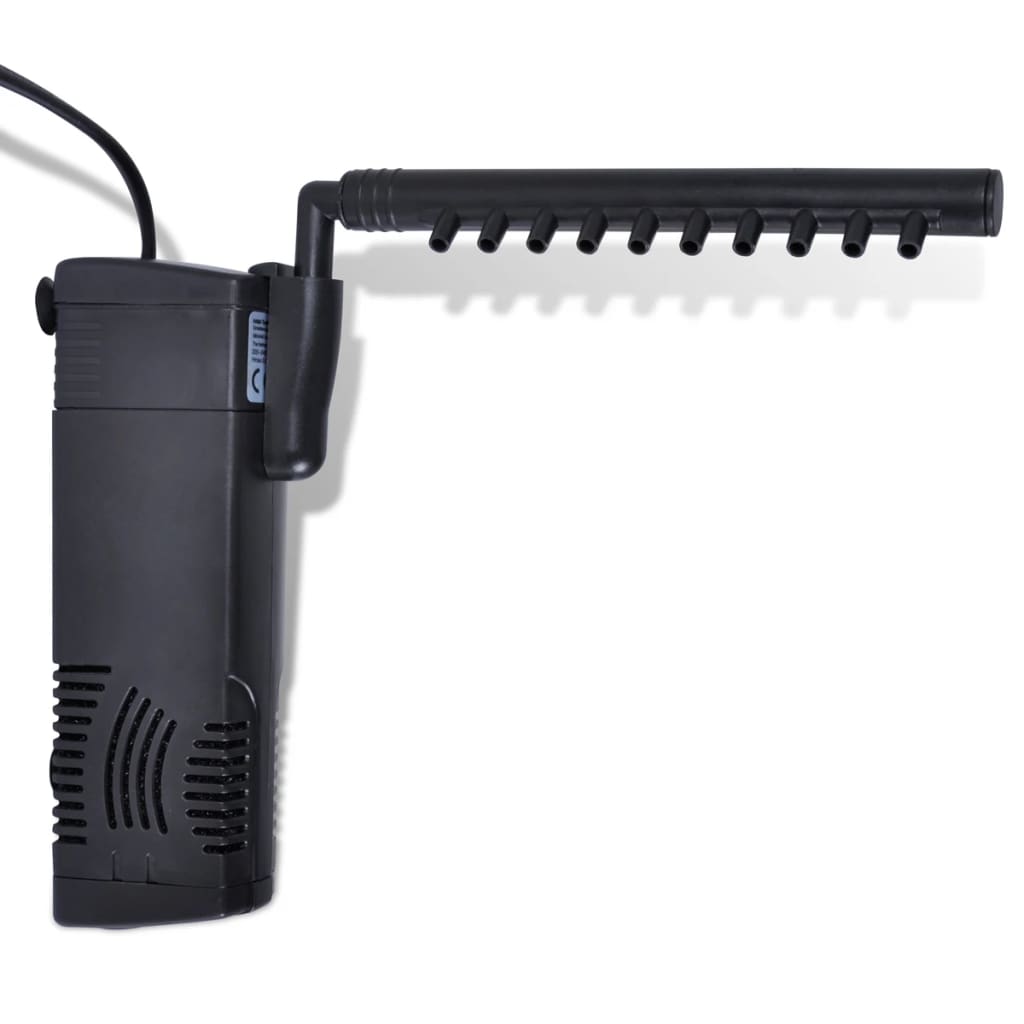 Aquarium filter pump with activated carbon 300 l/h