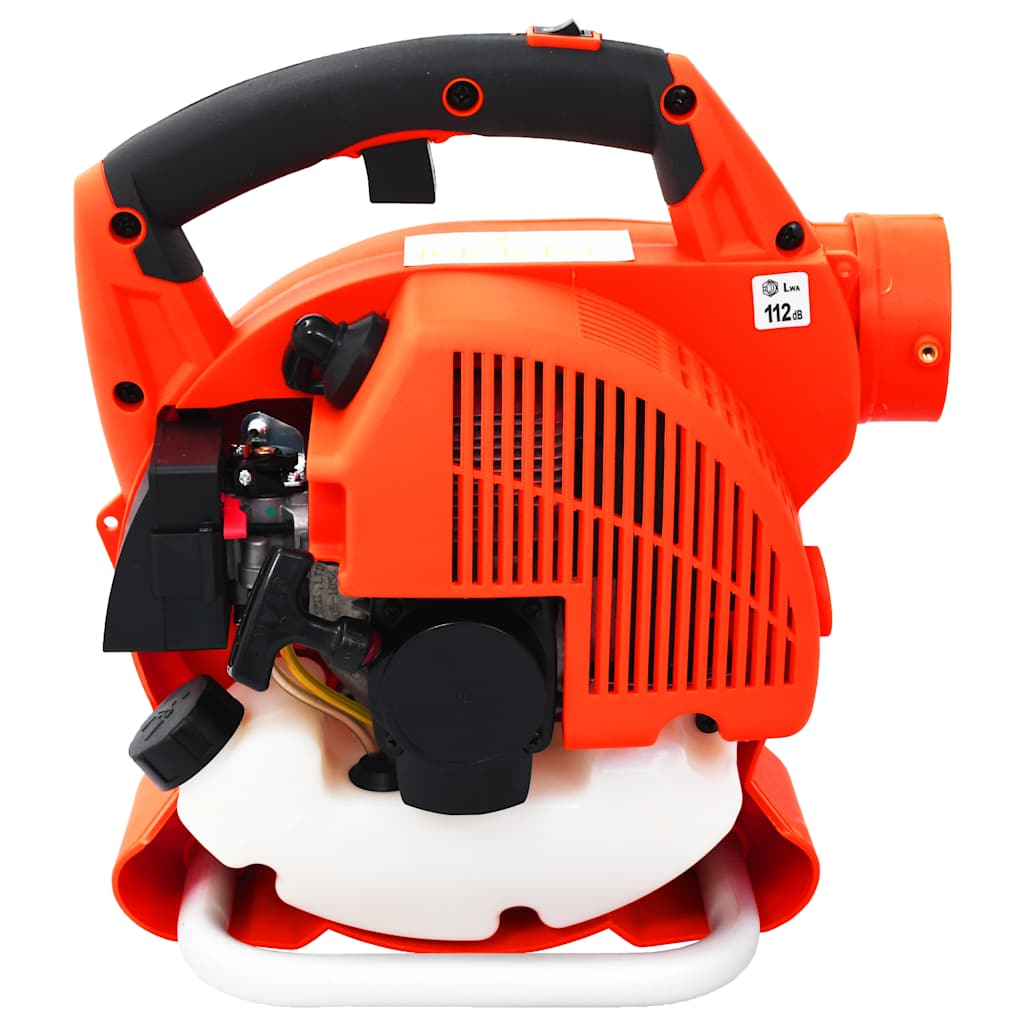 Three-in-one gasoline-powered leaf blower 26 m³ orange