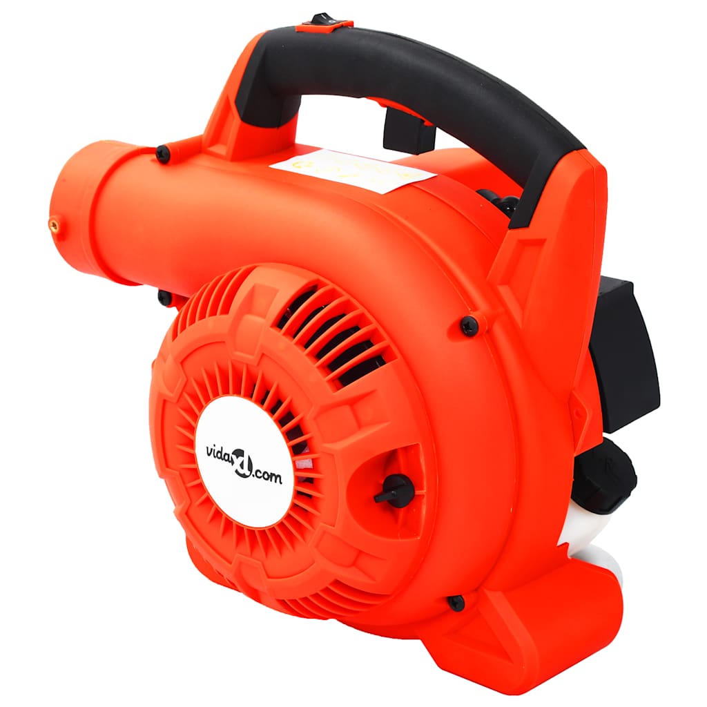 Three-in-one gasoline-powered leaf blower 26 m³ orange