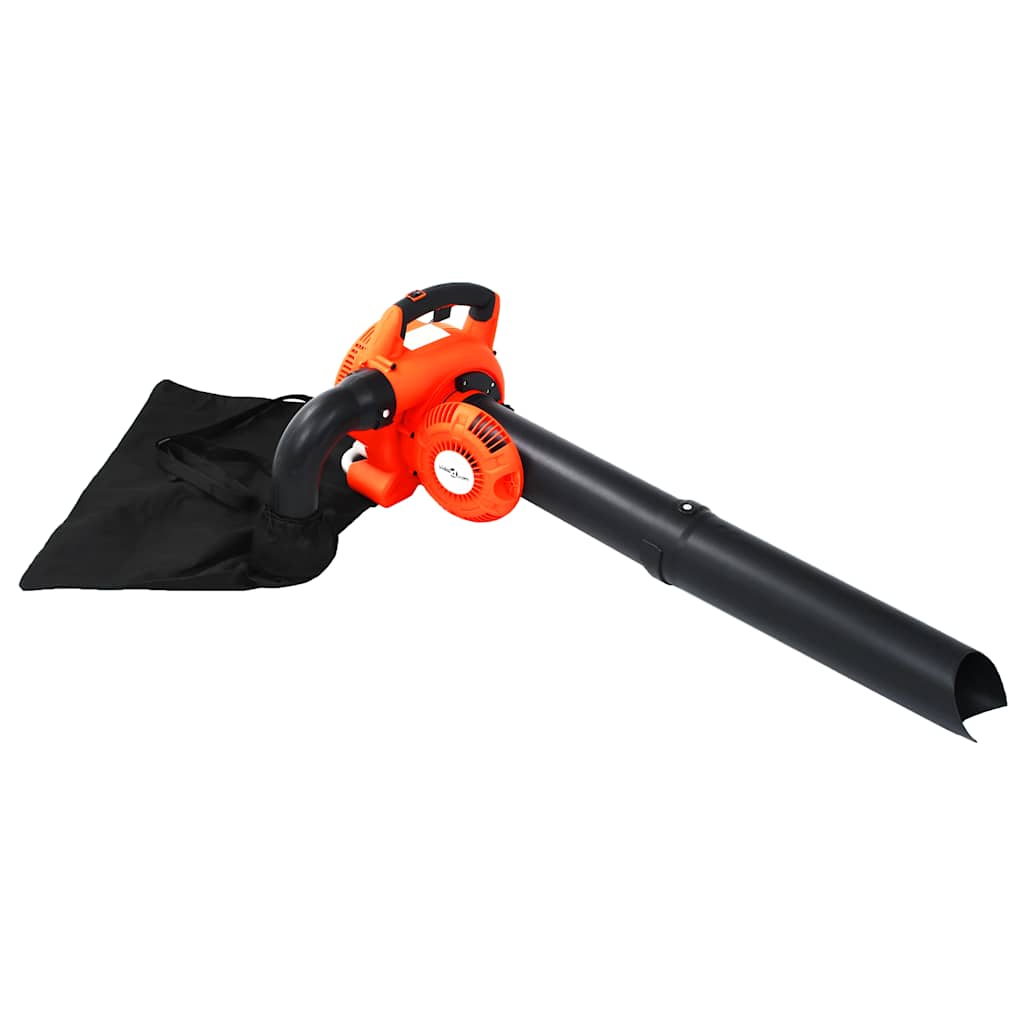 Three-in-one gasoline-powered leaf blower 26 m³ orange