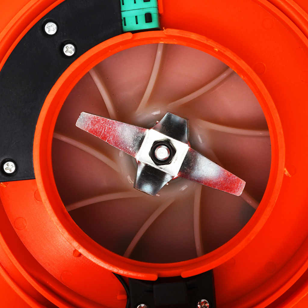 Three-in-one gasoline-powered leaf blower 26 m³ orange