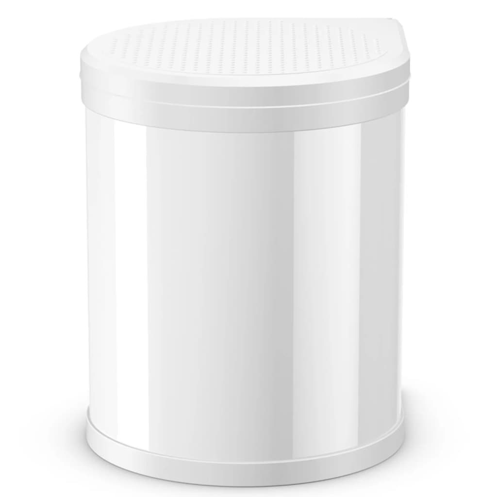 Hailo trash can Compact-Box size M 15 l white 3555-001