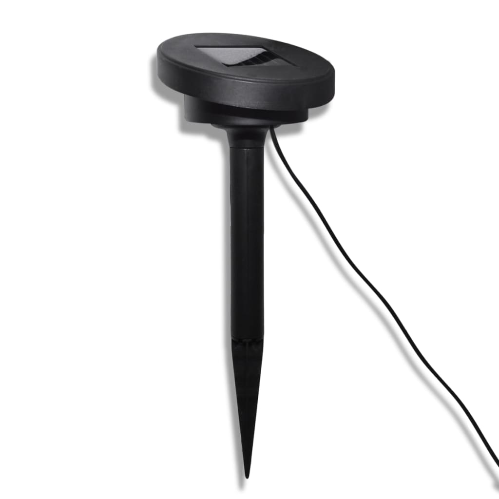 Light balls, 3 LED garden lights with ground stakes and solar panel