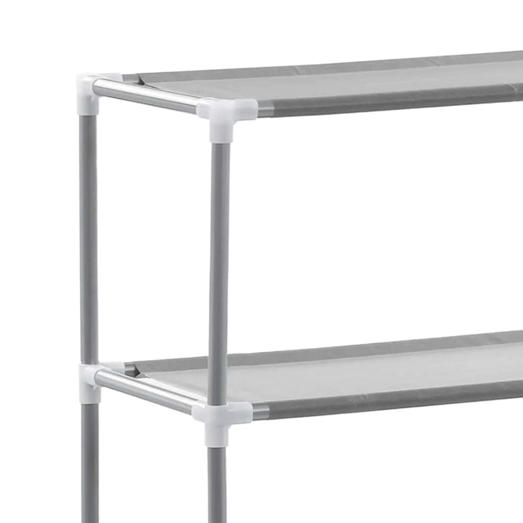 2-level shelf above the washing machine, gray, 69x28x143 cm, iron