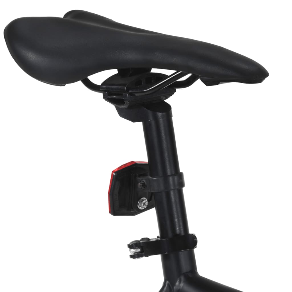 Single speed bicycle, black, 700C 59 cm