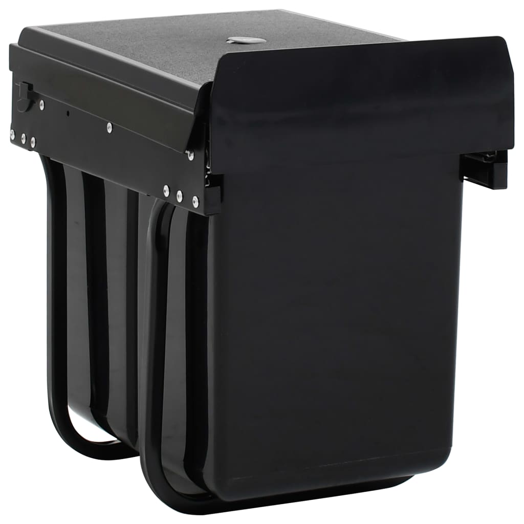 Pull-out trash can, soft close, 20 l