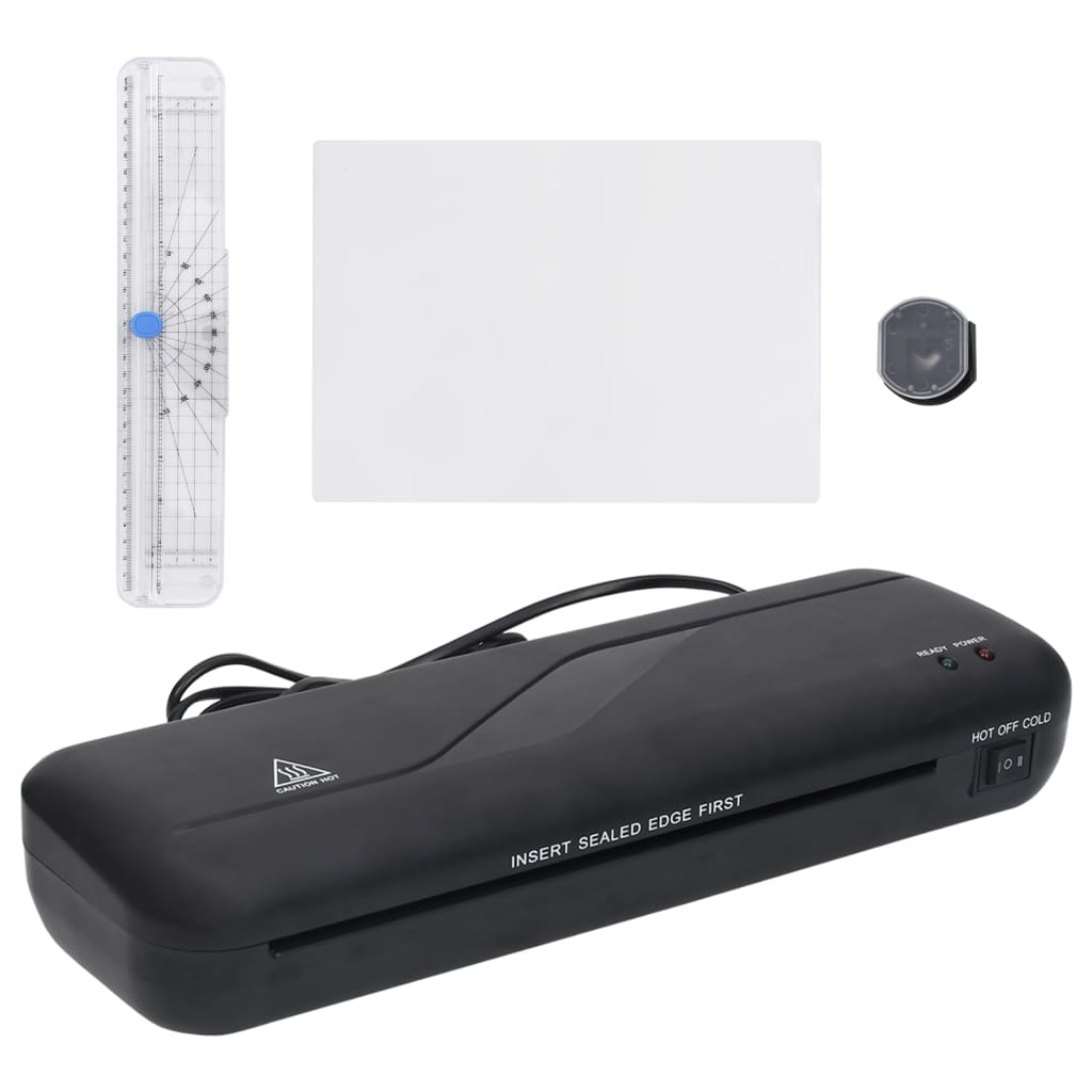Four in one laminator, A4, black