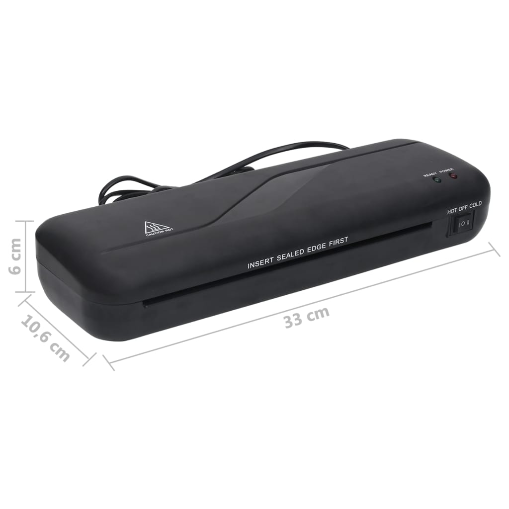 Four in one laminator, A4, black