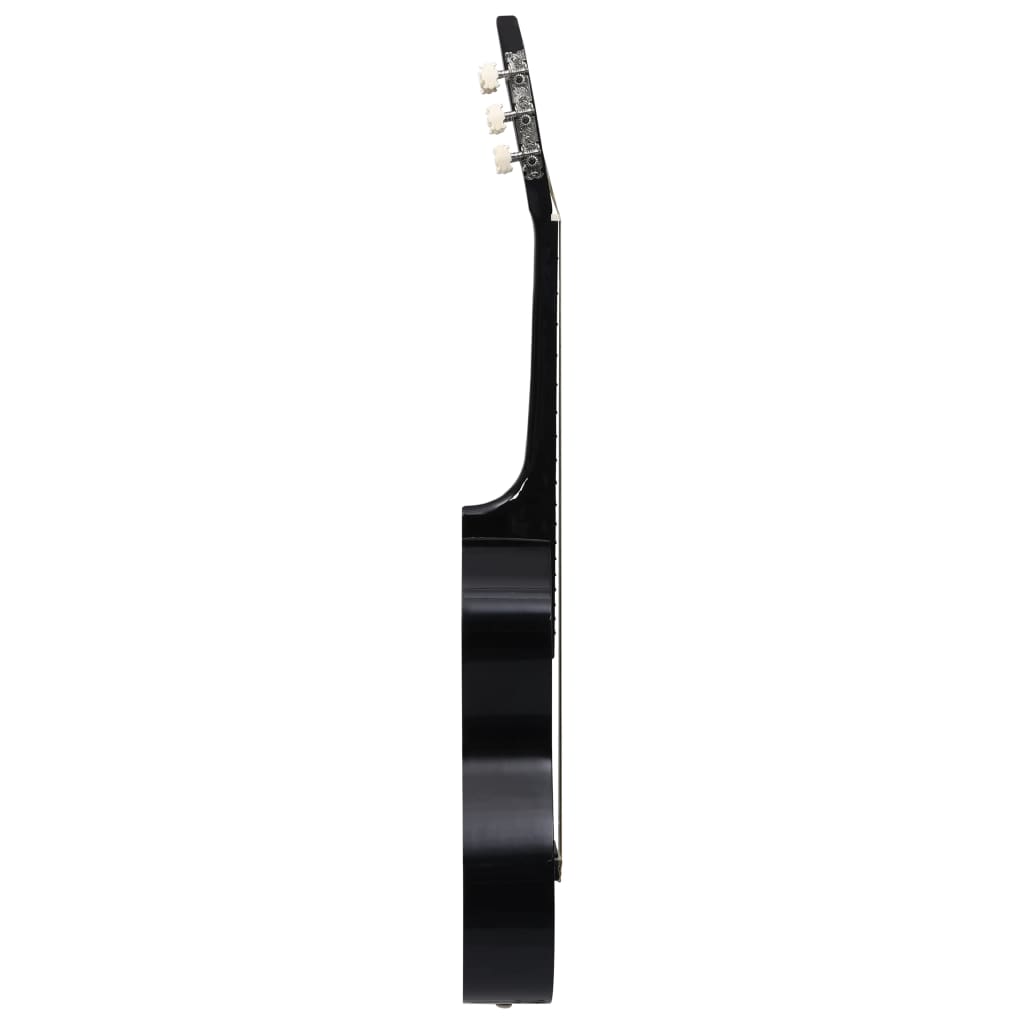 8-piece guitar set for beginners, black 1 / 2 34