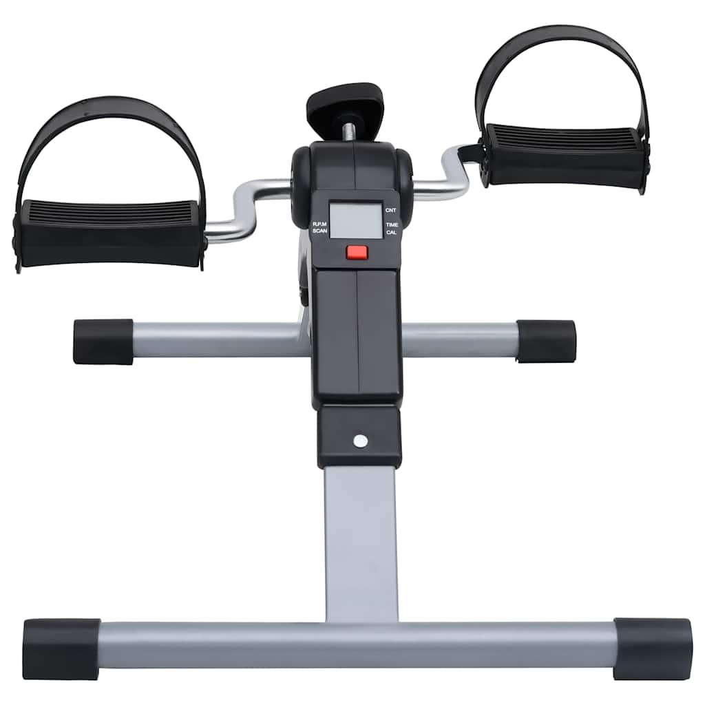 Pedal exerciser for legs and arms with LCD display