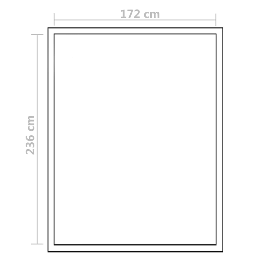 Reinforced aluminum greenhouse with base frame 4.6 m²