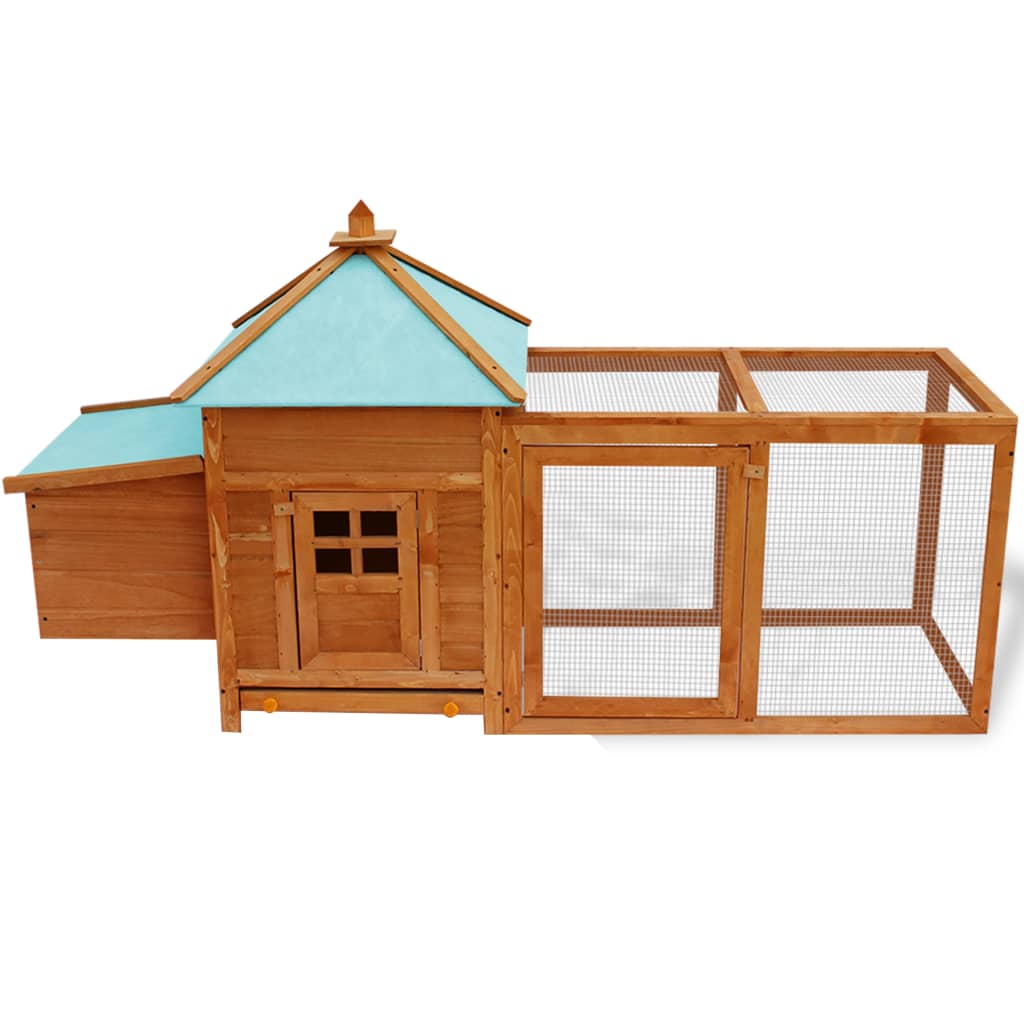 Chicken coop in the garden