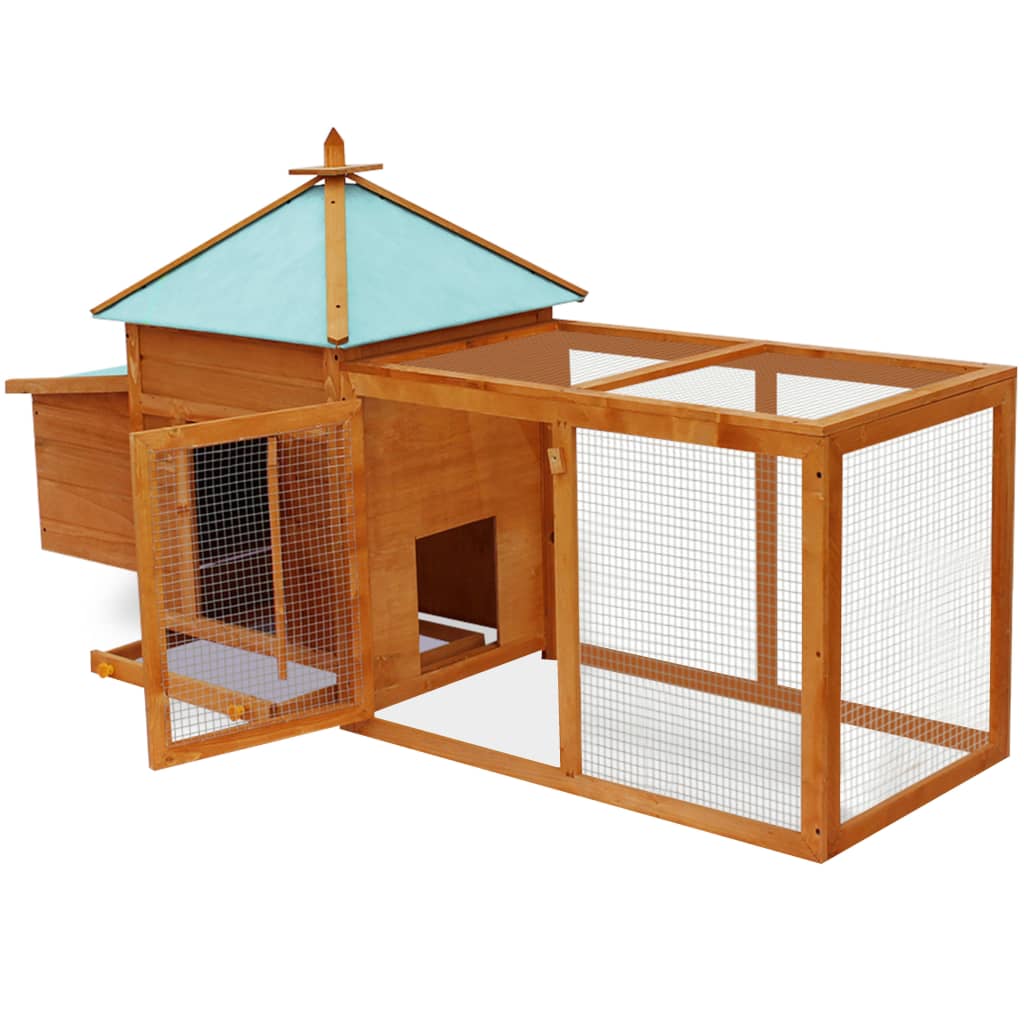 Chicken coop in the garden