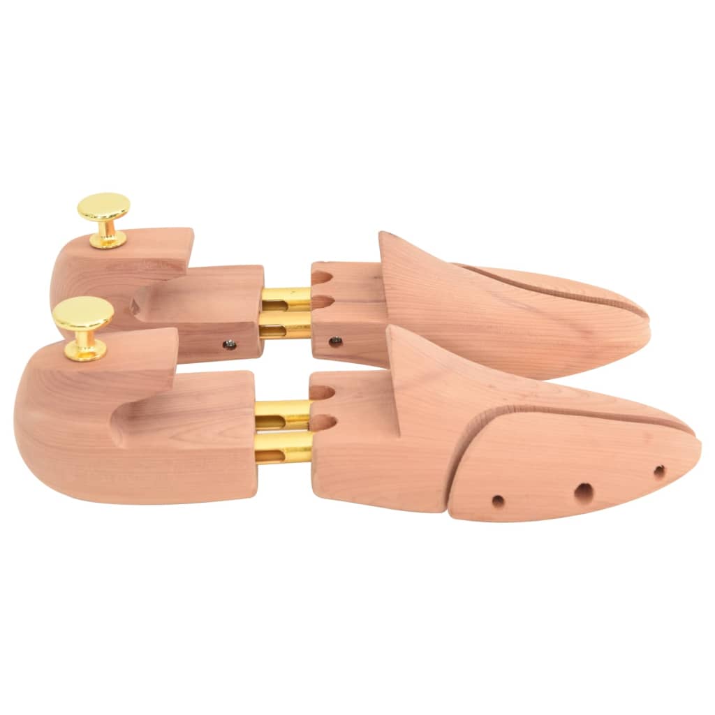 Shoe stretcher with shoe spoon, EU 44-45, cedar