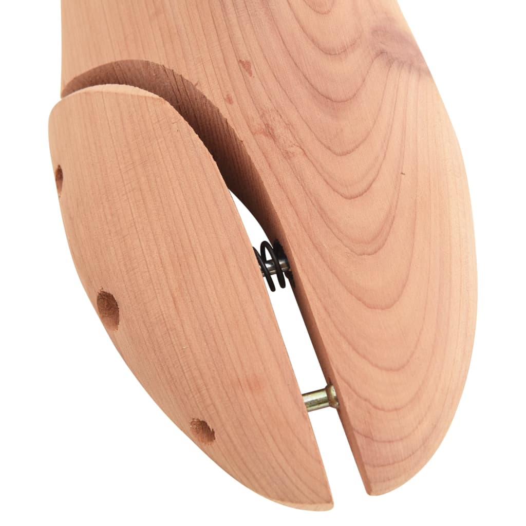 Shoe stretcher with shoe spoon, EU 44-45, cedar
