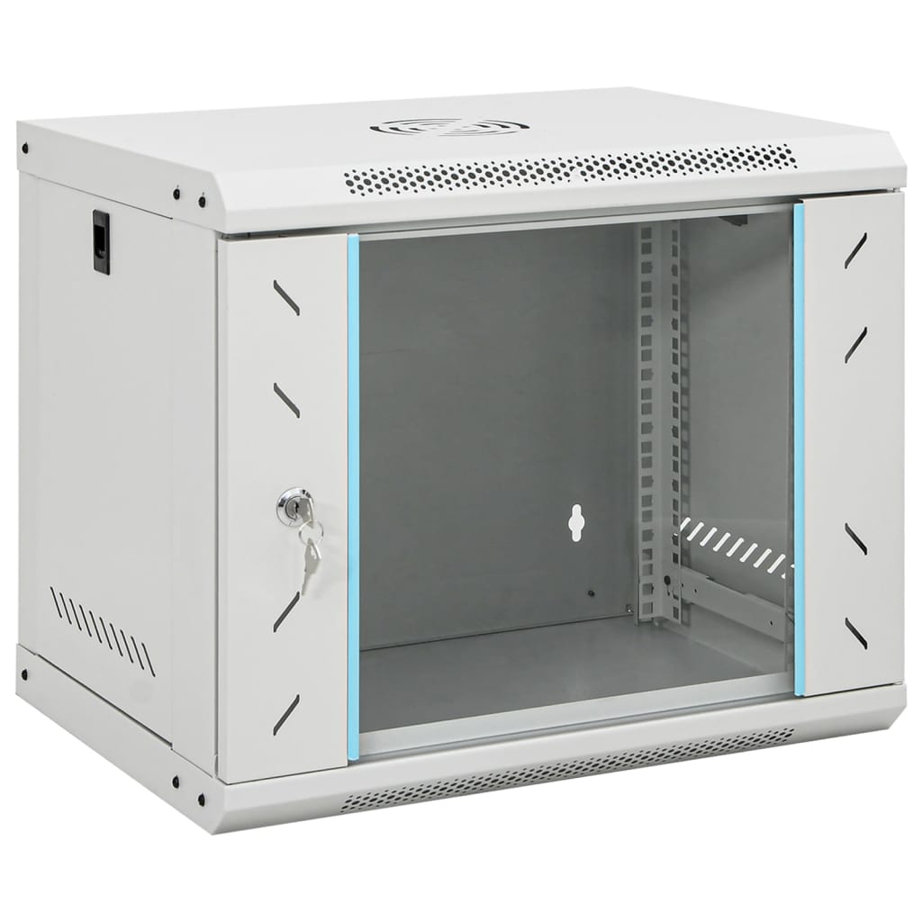 9U wall-mounted server cabinet 19 IP20, 53 x 40 x 45 cm