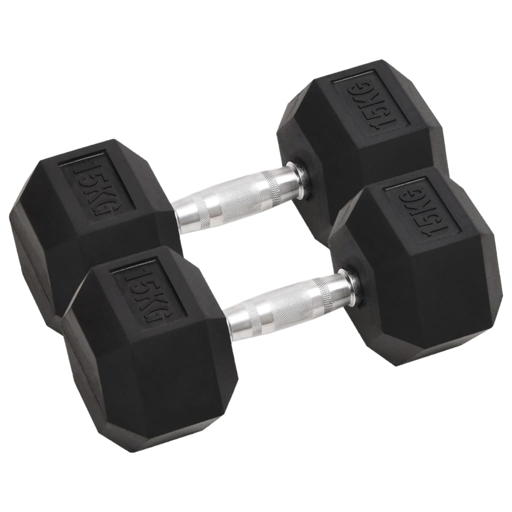Dumbbells 2 pcs., 30 kg, cast iron
