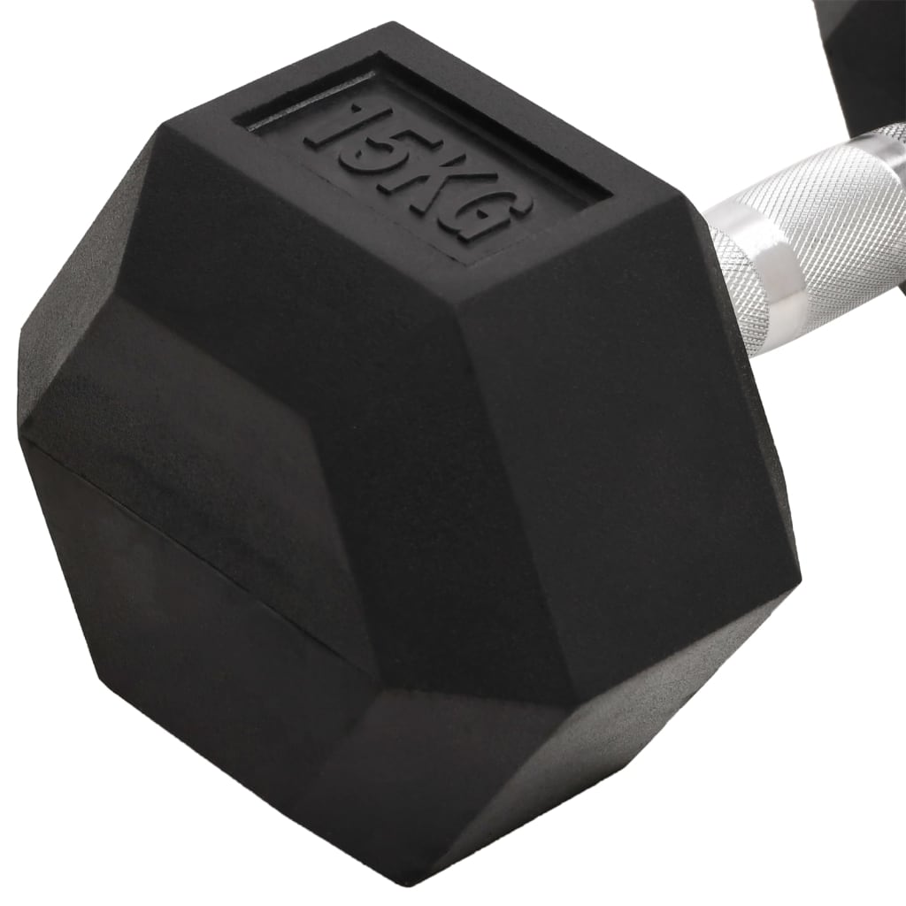 Dumbbells 2 pcs., 30 kg, cast iron