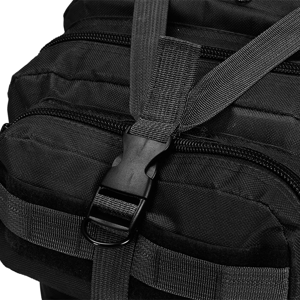 Army-style backpack 50 l, black