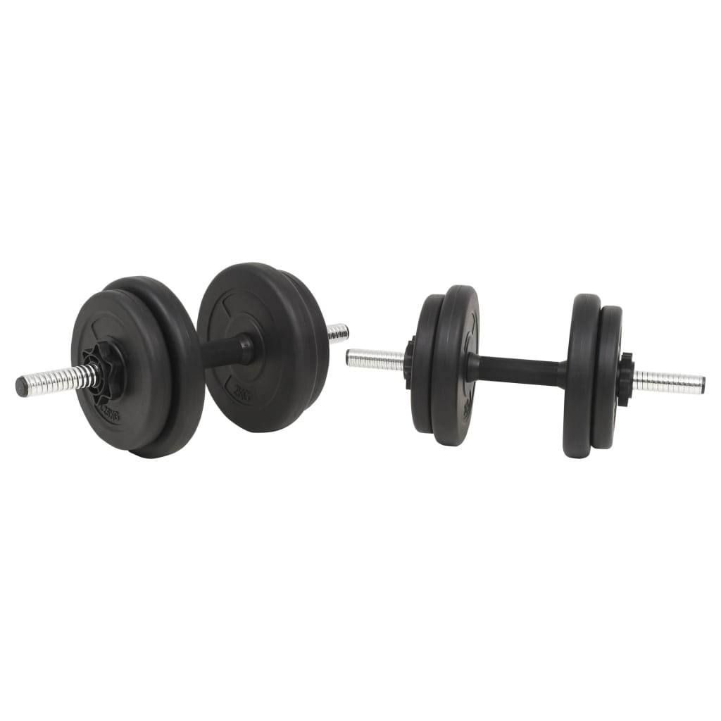 Barbell and dumbbell set, 30 kg