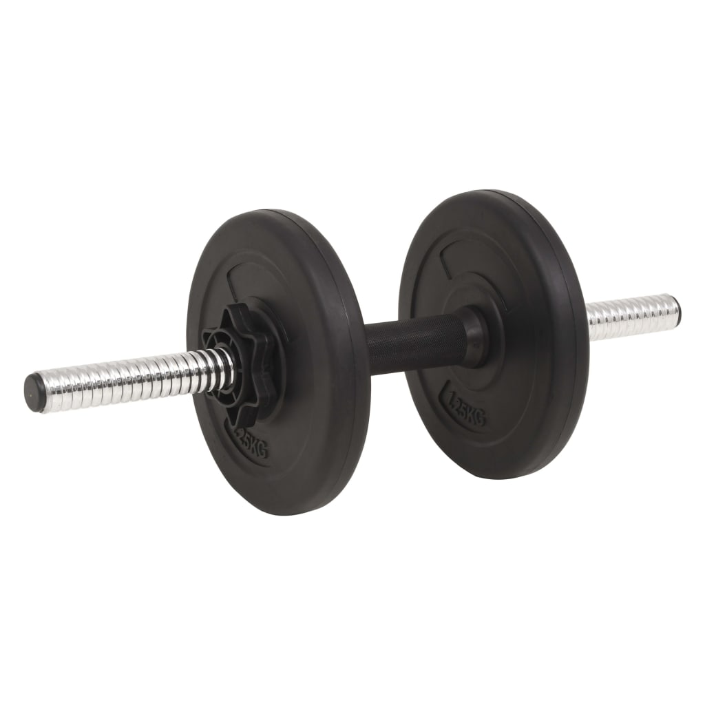 Barbell and dumbbell set, 30 kg